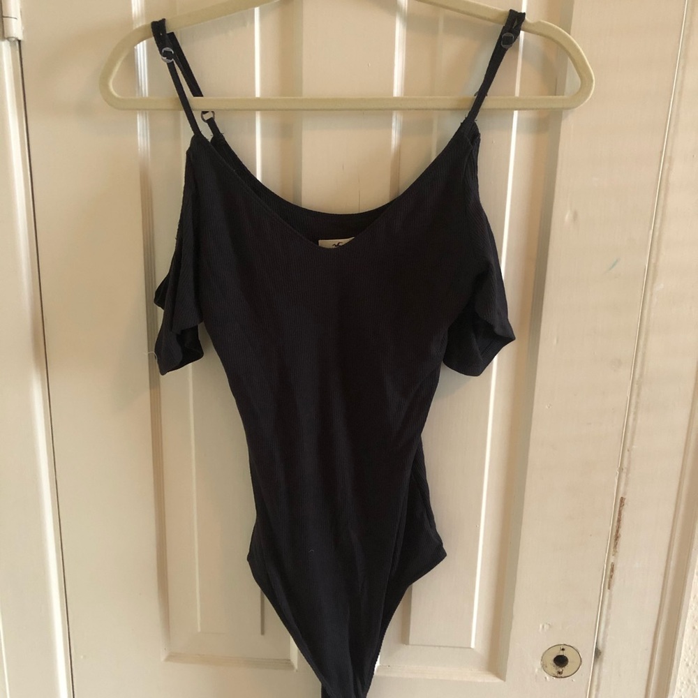 Hollister Off the Shoulder Ribbed Bodysuit